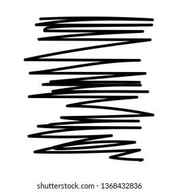 
Hand drawn ink lines. Abstract background. Decorative lines isolated on white background.Element for design. Vector illustration.