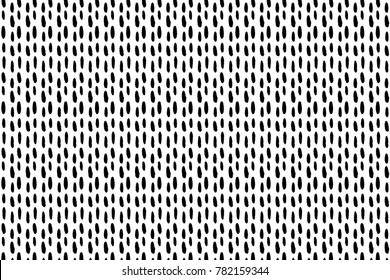 Hand drawn ink seamless pattern