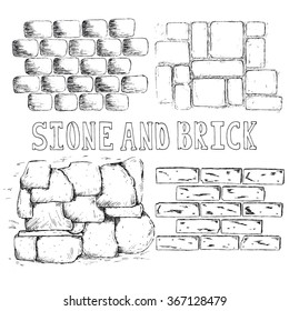 Stone Wall Sketch High Res Stock Images Shutterstock