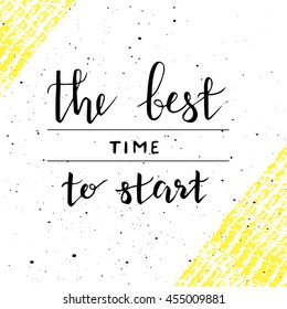Hand drawn ink texture with lattering. Good for creative and greeting cards, posters, banners and covers. Vector.