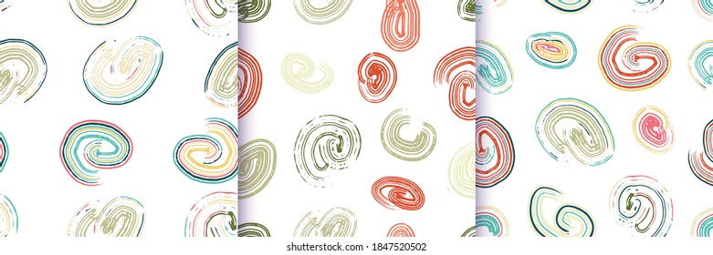 Hand drawn ink texture. Vector pattern. Pastel colours. Great for print, textile, design, wrapping paper, fabric, wallpaper