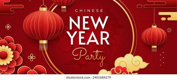 Hand drawn instagram stories collection chinese new year festival vector design in eps 10