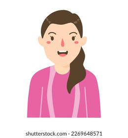 hand drawn international women's day illustration