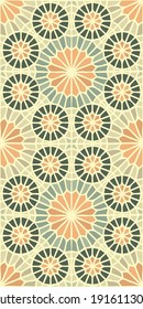 hand drawn Islamic geometric seamless pattern, Moroccan pattern. arabesque tile , geometric design.