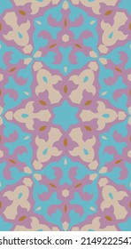 handgezeichnetes islamisches geometrisches nahtloses Muster, marokkanisches Muster. arabische Fliesen , geometrisches Design.