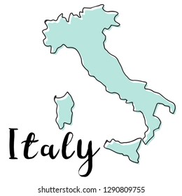 3,613 Italy map sketch Images, Stock Photos & Vectors | Shutterstock