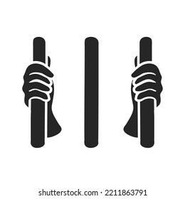 Hand drawn Jail vector illustration