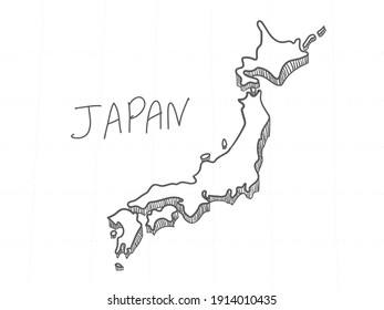 日本地図 白 立体 のイラスト素材 画像 ベクター画像 Shutterstock