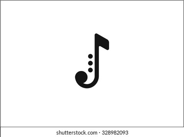 Hand drawn jazz logo on white background. Vector illustration.