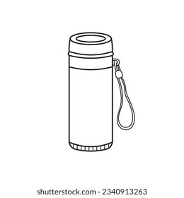Thermos Icon Simple Vector Travel Activity Stock Vector (Royalty Free)  2332908027