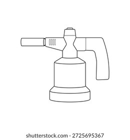 Desenhado à mão crianças desenho vetor ilustração projeto lâmpada de explosão desenho animado isolado