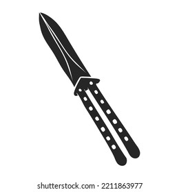 Hand drawn Knife vector illustration