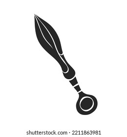 Ilustración de vector Knife dibujada a mano