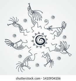 Kokopelli Images, Stock Photos & Vectors | Shutterstock