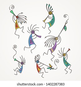 Kokopelli Images, Stock Photos & Vectors | Shutterstock