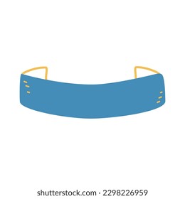 hand drawn label banner tags