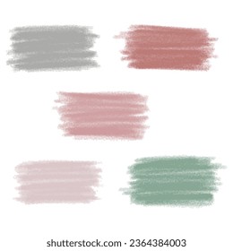 Handgezeichnete Hintergründe für Pinselstrich, handgezeichnete Schreib-Vektorgrafik für Tags und Briefmarken. Maltesischer Hintergrund-Patch. Farbkombinationen Katalogelemente.