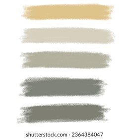 Fondo de trazo de pincel dibujado a mano, vector de garrapatas de crayón para etiquetas y diseño de sellos. Parche con fondo de etiqueta pintado. Combinaciones de colores de elementos de catálogo.