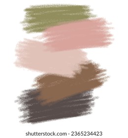 Hand drawn label brush stroke backgrounds, crayon scribble vector for tags and stamps design. Painted label backgrounds patch. Color combinations catalog elements.