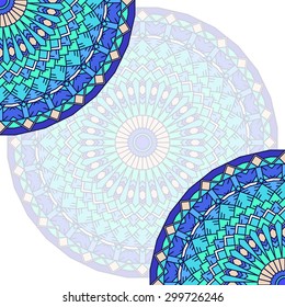 hand drawn lace ethnic card background.Ornamental abstract template for use in design for card, invitation, poster, brochures, notebook, datebook, pocketbook, album, sketch book cover or pages