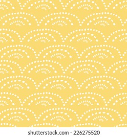 Hand drawn lace. Vector seamless pattern