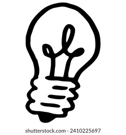 
Hand Drawn Lamp Doodle Drawing