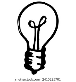 
Hand Drawn Lamp Doodle Drawing