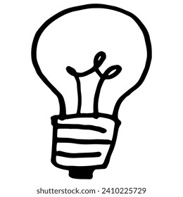 
Hand Drawn Lamp Doodle Drawing