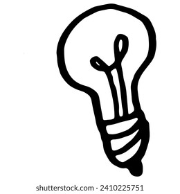 
Hand Drawn Lamp Doodle Drawing