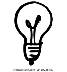 
Hand Drawn Lamp Doodle Drawing