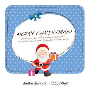 Hand drawn layout series (santa claus)