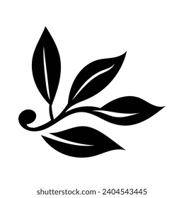 Hand drawn of leaf floral, doodle sketch leaves floral. leaf decoration, floral wreath sketch doodle. Vector Flowers and plants hand drawn illustrations.