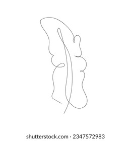 Vector premium de clip de arte de la línea de dibujo de la mano