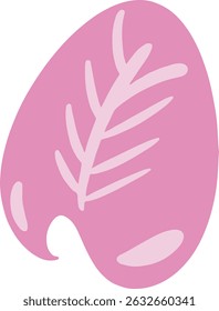 Hand Drawn Leaf Vector Illustration