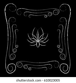 Hand Drawn Leaves  - Illustration
Leaf, Frame, Drawing - Art Product, Vector, Tree, Vintage decorative curls and swirls 
