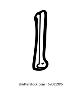 hand drawn letter l