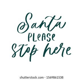 Hand drawn lettering Christmas quote template. Unique calligraphy vector phrase. Custom typography print for poster, t shirts, bags, posters, merch, banners, greeting cards, photo overlays