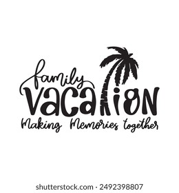 Hand drawn lettering compositions about Summer. Funny season slogans. Isolated calligraphy quotes for travel agency, beach party. Great design for banner, postcard, print or poster.