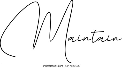 Hand drawn lettering, Environment theme. Vector illustration, paint with brush. Isolated phrase on white background.
