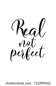 Hand drawn lettering. Ink illustration. Modern brush calligraphy. Isolated on white background. Real not perfect.