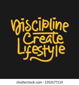hand drawn lettering inspirational and motivational quote