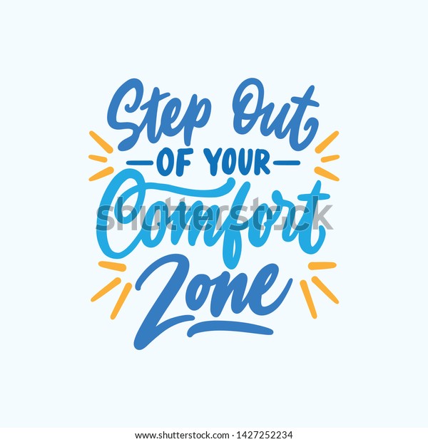 Hand Drawn Lettering Motivational Quotes Design Stock Vector Royalty Free