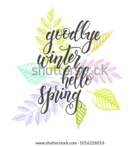 Similar – Image, Stock Photo winter goodbye Winter