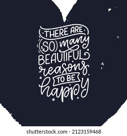 Hand drawn lettering quote about Gratitude. Cool phrase for print and poster design. Inspirational slogan. Vector