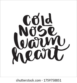 Hand drawn lettering quotes about cats and dogs collections isolated on the white background. Brush ink vector calligraphy illustrations set for banners, greeting card, poster design.