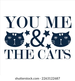 Hand drawn lettering quotes about cats collections isolated on the white background. Fun brush ink vector calligraphy illustrations set for banners, greeting card, poster design.