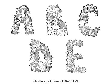 Hand Drawn Letters