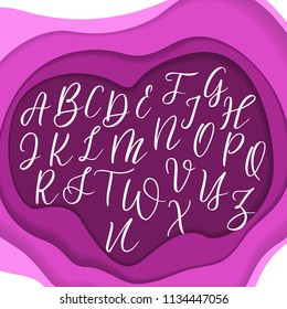 Hand drawn letters. Lettering and custom typography for your designs.Vector type