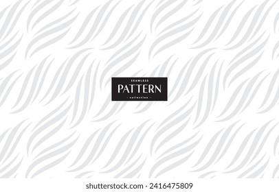 Hand drawn light gray seamless nature pattern background