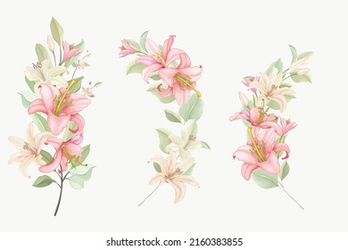 handgezeichnetes, lila Bouquet-Hintergrund